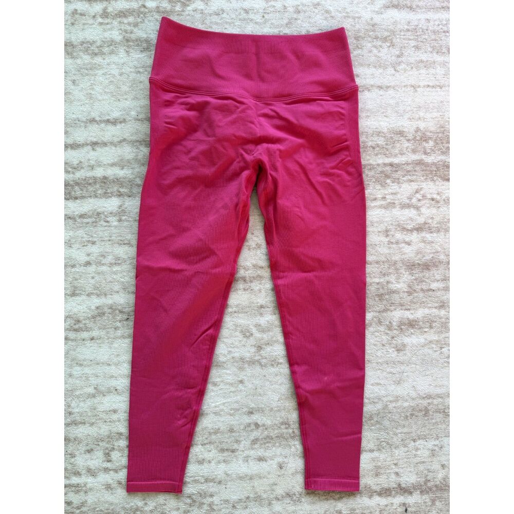 Fabletics Pink Scrunch Butt High Waisted Seamless Leggings Small